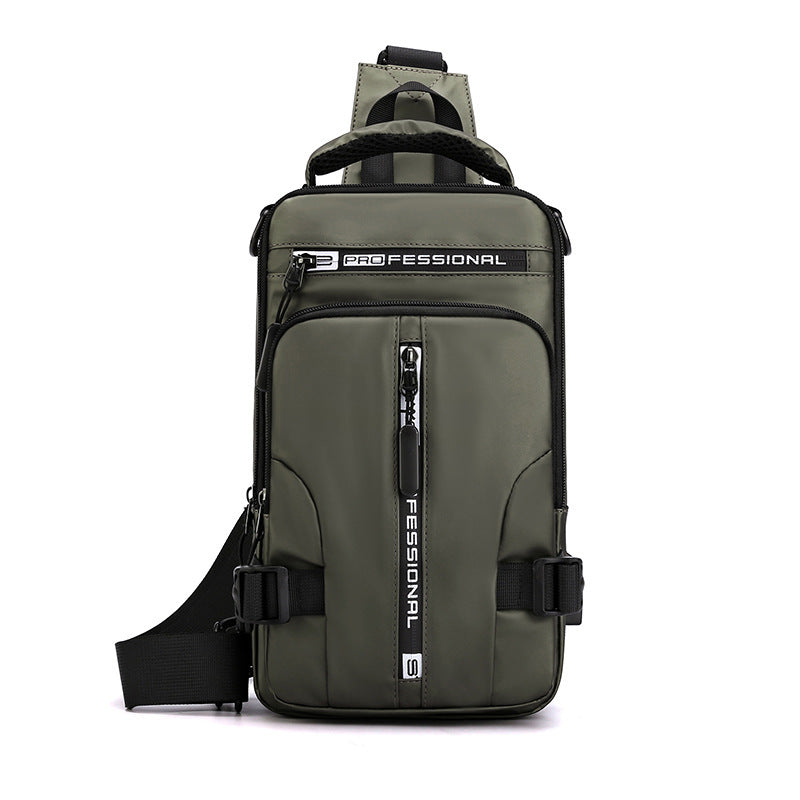 Vissary USB Waterproof Crossbody Backpack