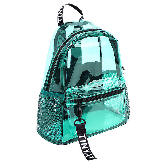 Jelly Transparent Backpack - Large Capacity