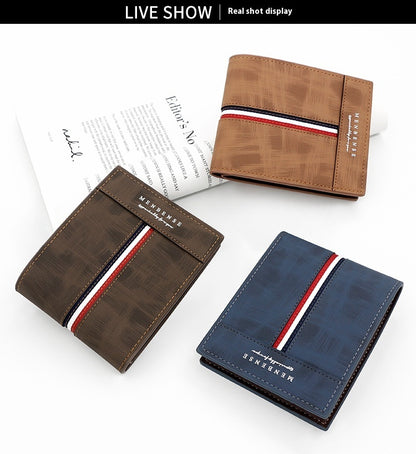 Tri-fold Wallet with Card & Coin Slots