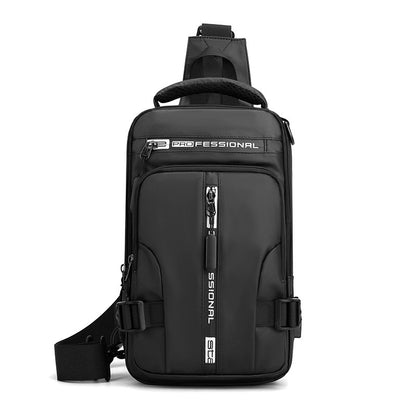 Vissary USB Waterproof Crossbody Backpack