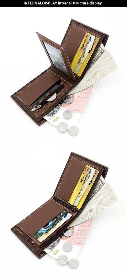 Tri-fold Wallet with Card & Coin Slots