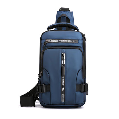 Vissary USB Waterproof Crossbody Backpack