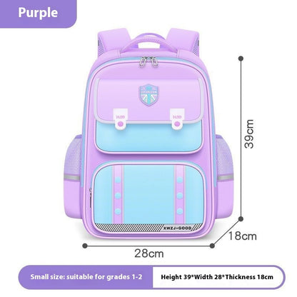 British Style Children's Schoolbag Primary School